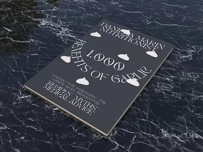 Inspirational Book 1000 Gifts of God with Thoughts from the Heart Everyday Blessings and Inspirations 3d model
