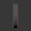 Square Air Conditioner Fan With Metal Frame And Gray Blades Modern Design