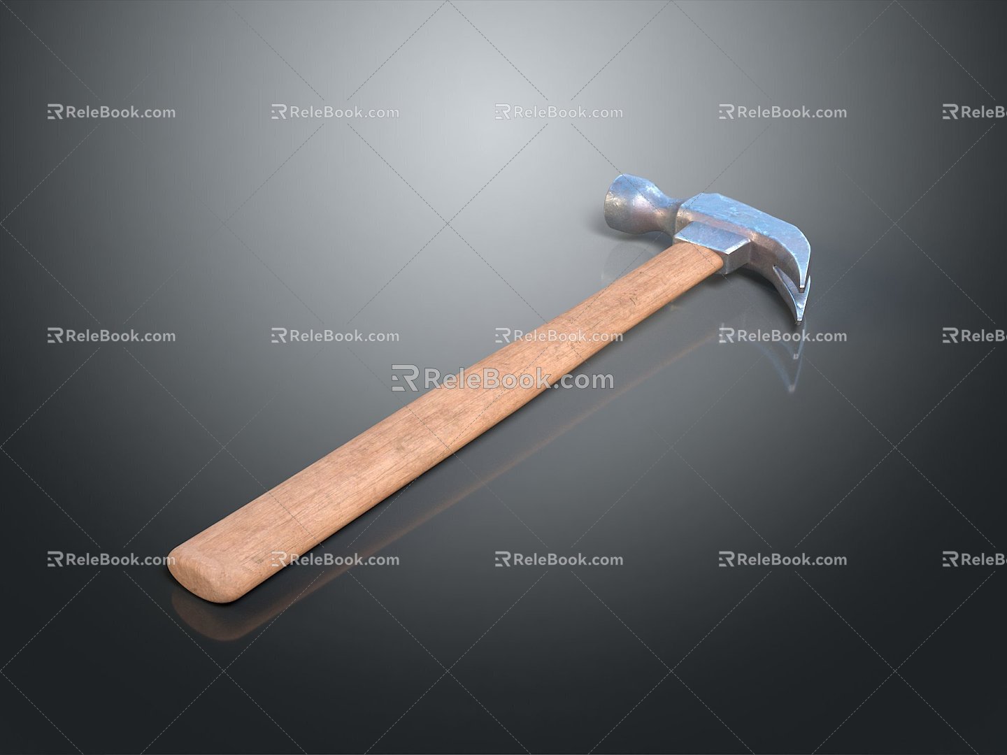 Hammer Horn Hammer Hammer Nail Rinker Hammer Hammer Hammer Hammer Rusty Hammer 3d model