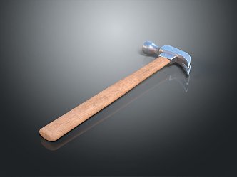 Hammer Horn Hammer Nail Rinker Hammer Rusty Hammer 3d model