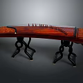 Guzheng Guqin String Instruments Playing Musical Instruments Music Equipment Music Equipment 3d model