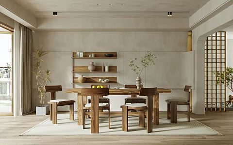 The Silent Restaurant 3d model