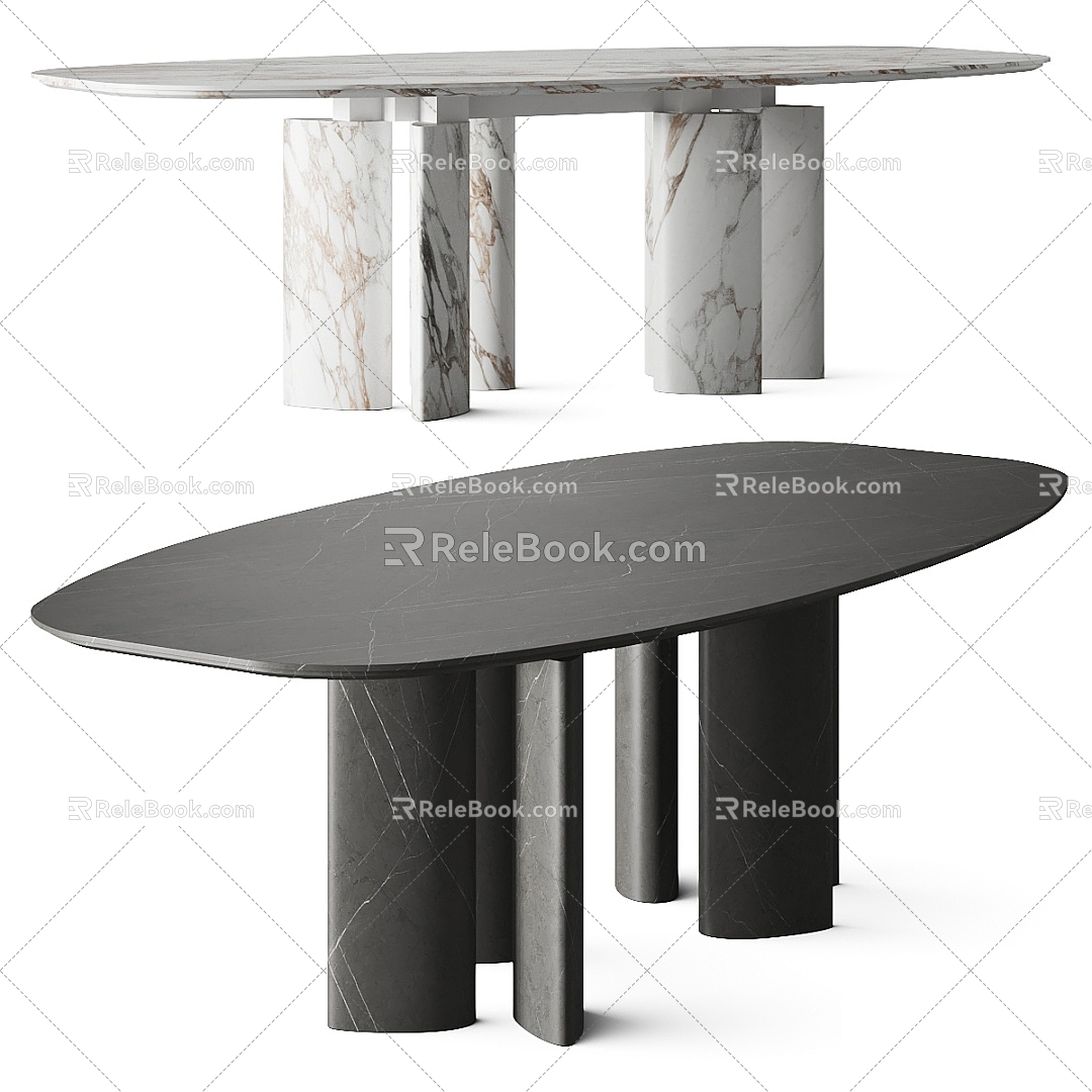 Modern Ditre Italia Table 3d model