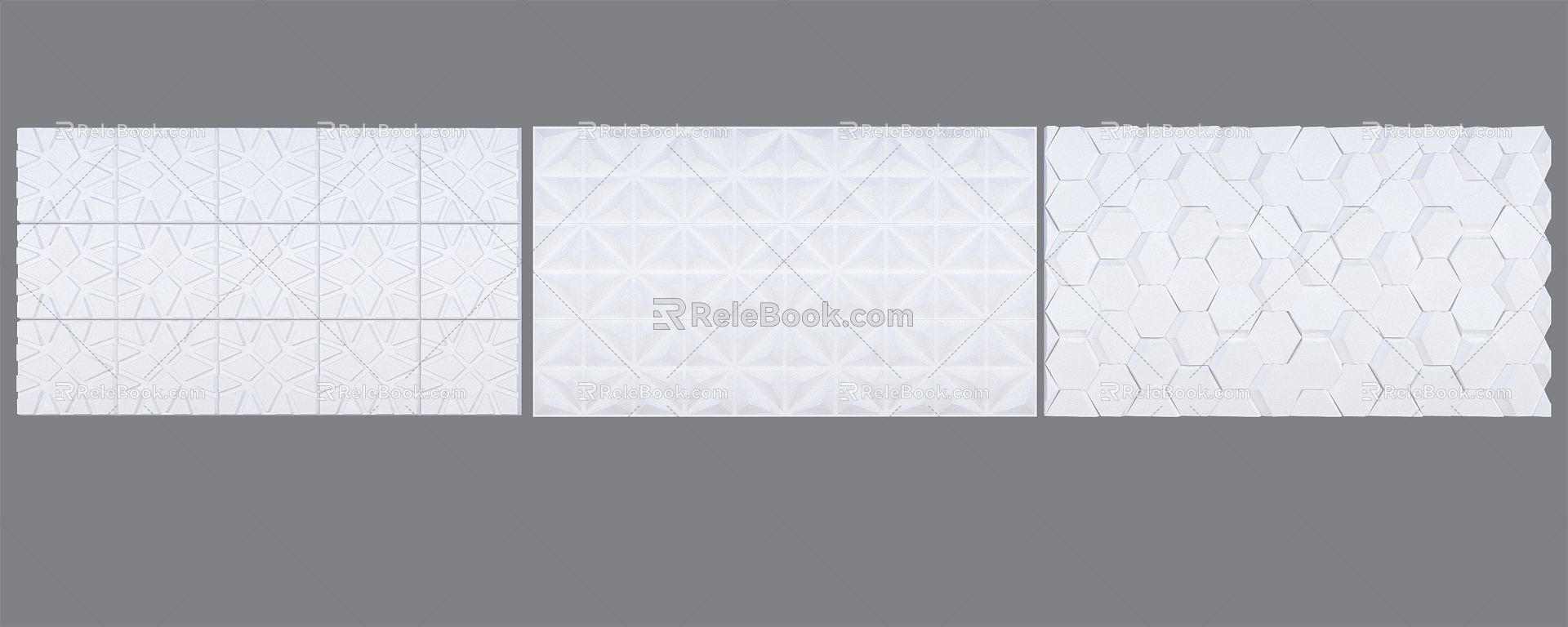 Modern Wall 3d model