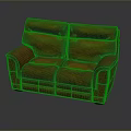 Brown Leather Multi Seater Sofa With Comfortable Backrest And Armrest Design