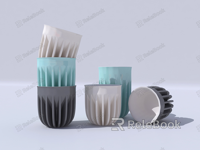 Modern Cup Ceramic Cup model