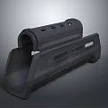 Tactical Firearm Handguard Accessory With Modular Design Ergonomic Grip And Holes