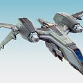 Sci-fi fighter aircraft aviation vehicle fighter sci-fi technology bomber fighter space future 3d model