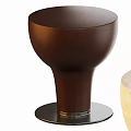 Modern Quiet Stone Tea Table 3d model