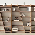 Shelf Bookshelf 3d model