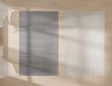 Modern Square Carpet 3d model