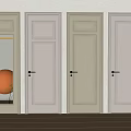 Classic and Modern Swing Doors with Various Design Features for Home Interior
