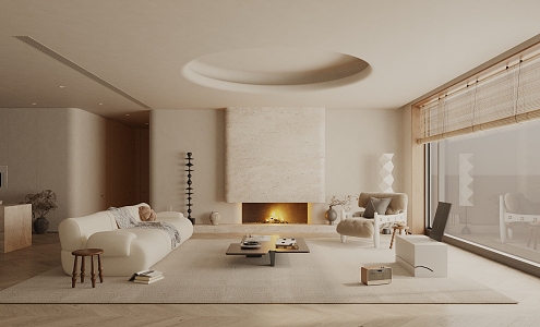 The Silent Living Room 3d model