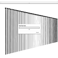 Modern Vertical Gradient Striped Curtains With Light Filtering Effect For Home Decor