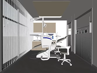 Modern Clinic Oral Clinic 3d model
