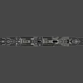 weapon ship landing ship 3d model