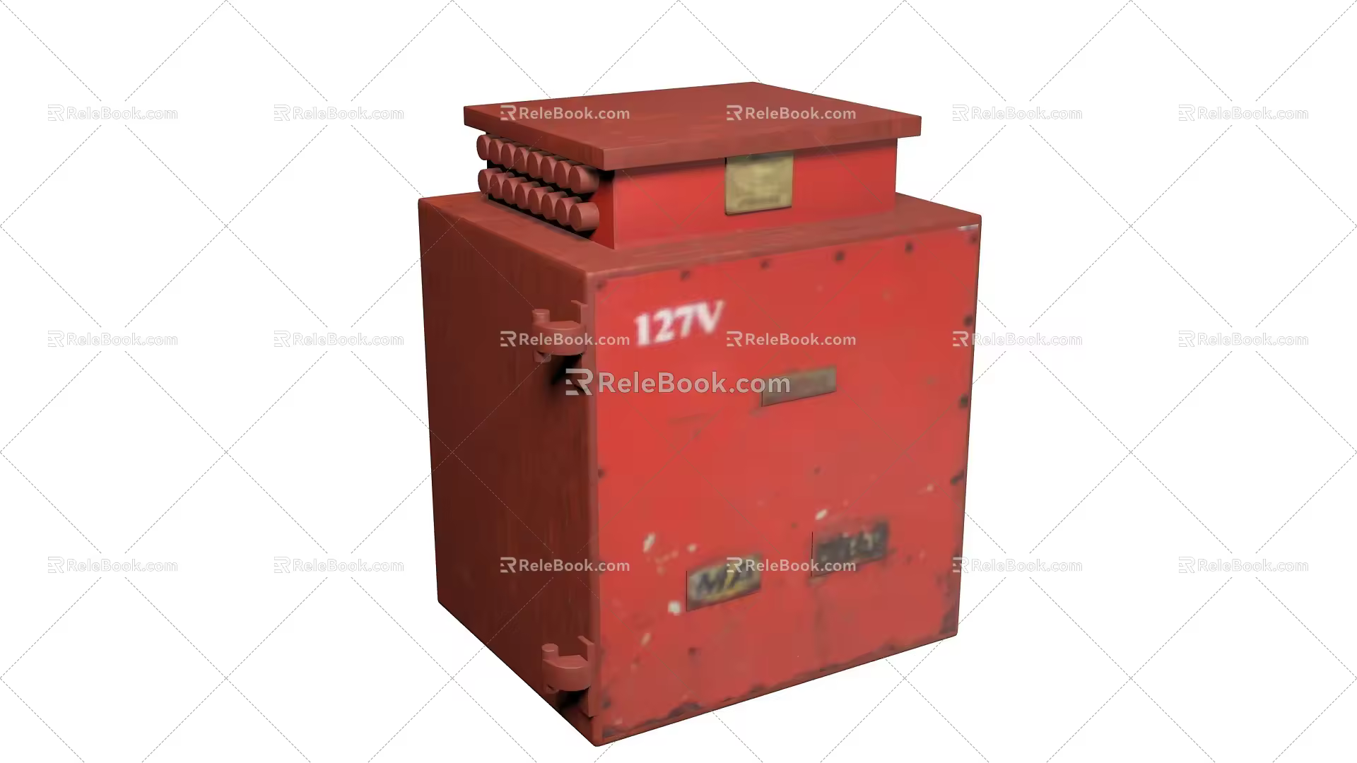Programmable control box 3d model
