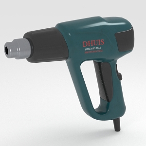 Hot air gun Hot air gun Electric heat gun Hot air gun 3d model