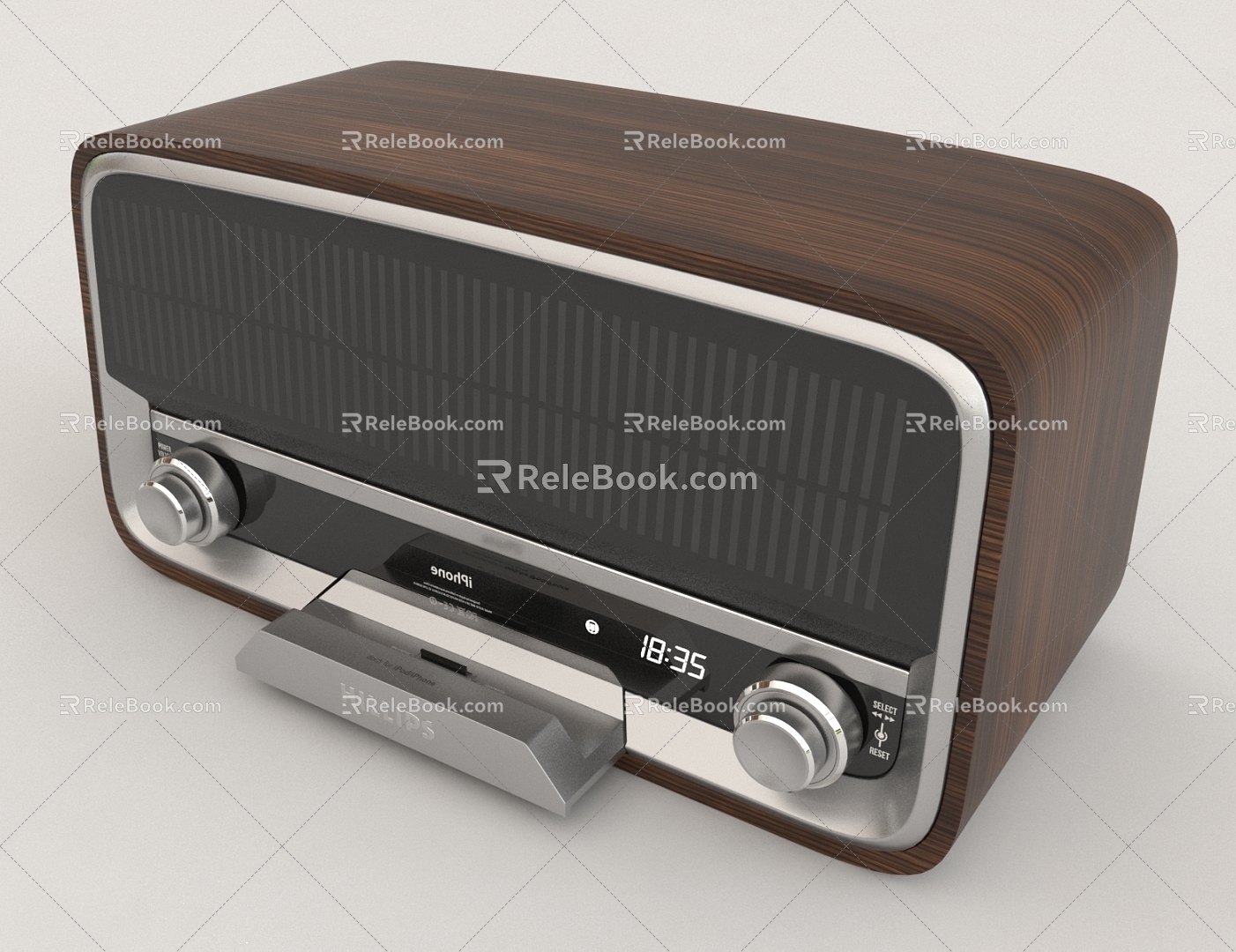 Audio Radio 3d model