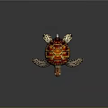 Modern Turtle Cartoon Turtle 3d model