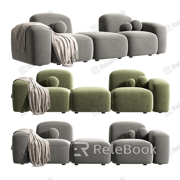 Moroso Multiplayer Sofa Multiplayer Sofa model