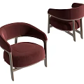 Single sofa 3d model