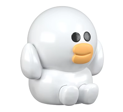 Modern Duck toy ornaments duck ornaments 3d model Modern Duck toy ornaments duck ornaments 3d model