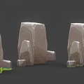 Natural Stone And Wood Decorative Pieces With Various Shapes Sizes For Home Garden Decor