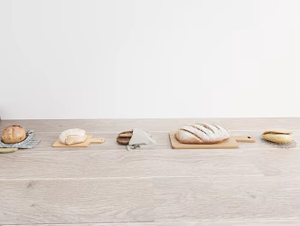 Modern Bread 3d model