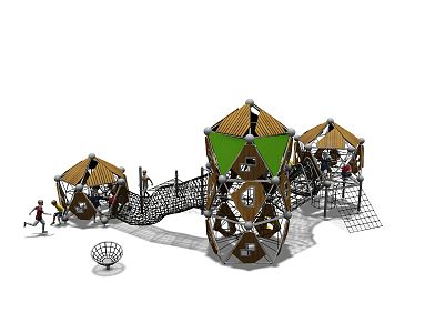 Modern Amusement Equipment 3d model