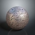 Rusty Ball Iron Ball Ball Metal Ball Life Supplies 3d model