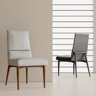 Modern single chair 3d model