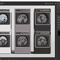 Modern Front Load Washing Machines Showcasing Various Color And Stylish Designs