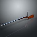 Shotgun shotgun shotgun spray sub-musket rifle single barrel shotgun shotgun with force 3d model