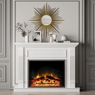 Jane's Fireplace 3d model