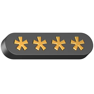 Modern password lock 3d model Modern password lock 3d model