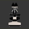 Binocular Microscope With Adjustable Stage And Stable Base For Laboratory Use