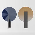 Modern table lamp 3d model