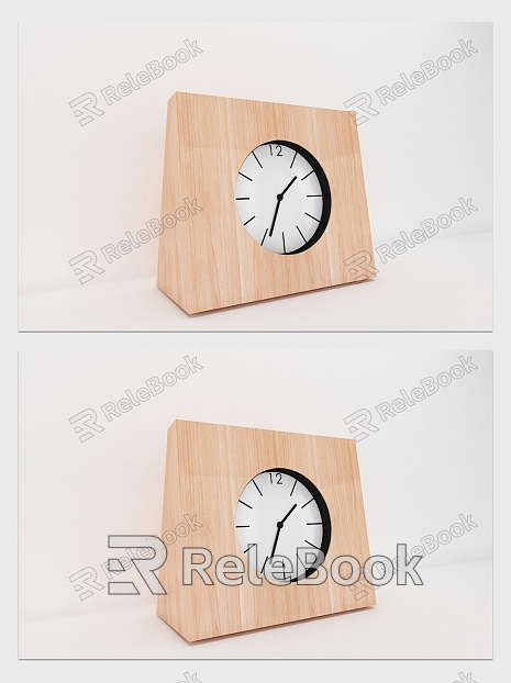 Modern Clock Simple Clock Alarm Clock Alarm model