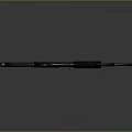 Detailed Modern Tactical Assault Rifle With Black Finish And Military Design