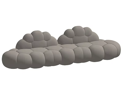 Modern Multiplayer Sofa Sofa Sofa 3d model
