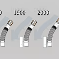 Outdoor Playground Curved Tube Equipment With 1800 1900 2000 Sizes And Metal Joints Base Support