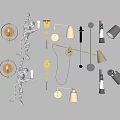 Stylish Modern Wall Lamps With Artistic Designs Various Materials And Warm Lighting Glow
