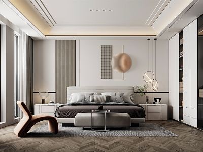 Modern Bedroom model