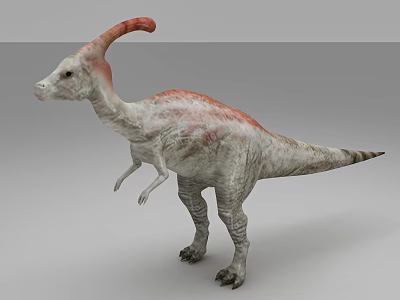Modern dinosaur parasaurus 3d model