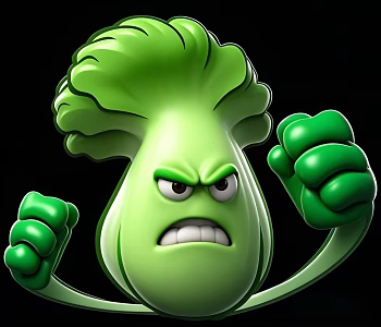 Plants vs Zombies Cabbage Boxer 3d model