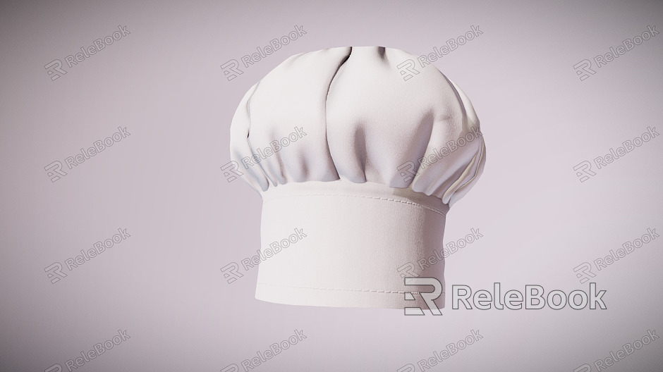 Modern Chef Hat model