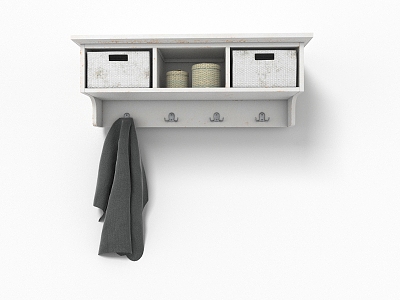 Modern hanging cabinet storage rack model