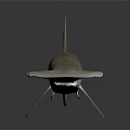 Hammerhead Shark Model With Light Colored Body And Hammer Shaped Head On Dark Background