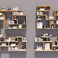 Modern wall shelf 3d model